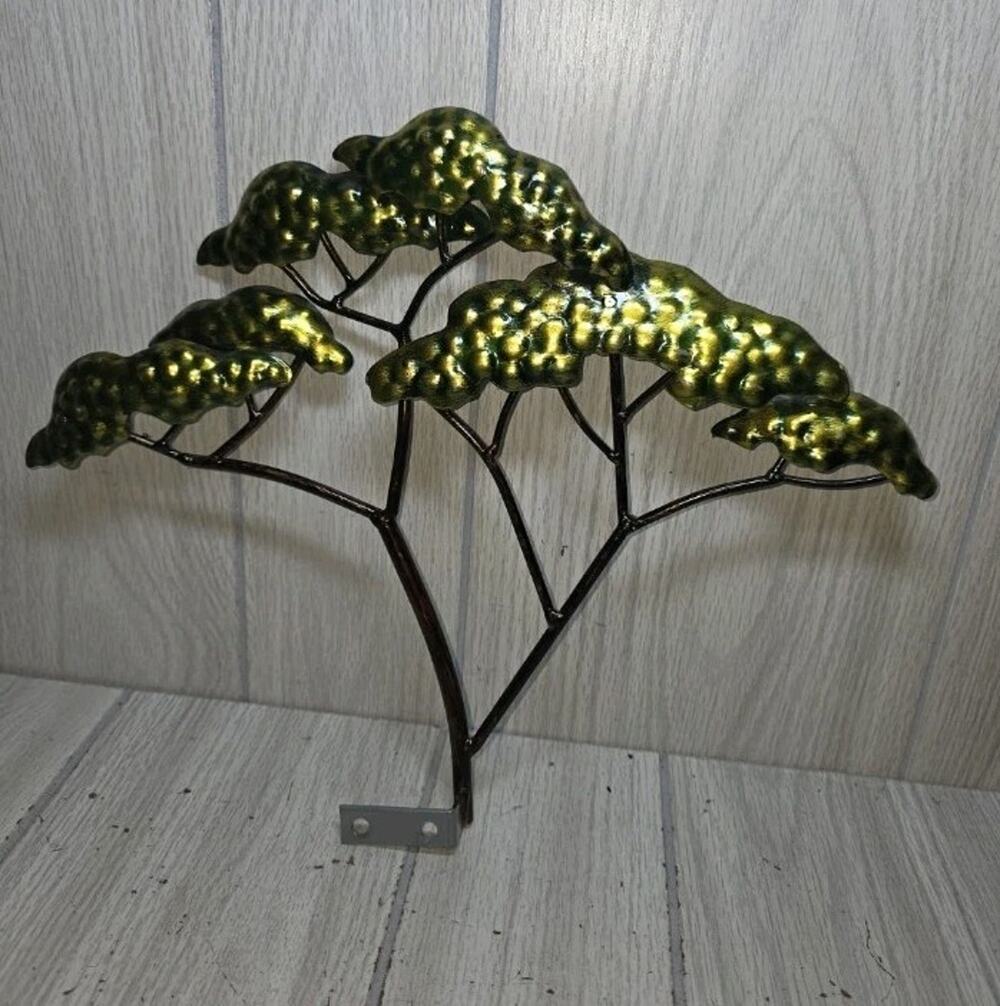 Vintage Tree Of Life Metal Indoor Outdoor Wall Decor Home Decor Heritage MCM